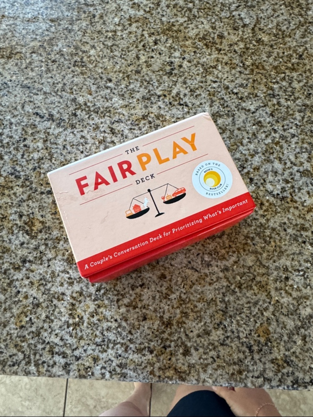 The Fair Play Deck - Pink and Red Conversation Card Game
